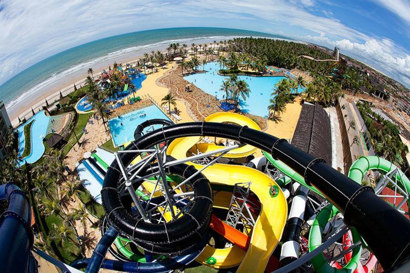 Conforto E Lazer Na Frente Do Mar Ao Lado Do Beach Park Aquiraz Szoba fotó